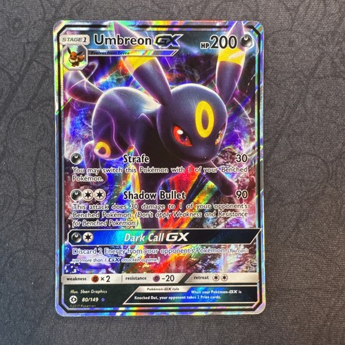 Umbreon GX 80/149 Sun & Moon Base Set Holo Pokemon