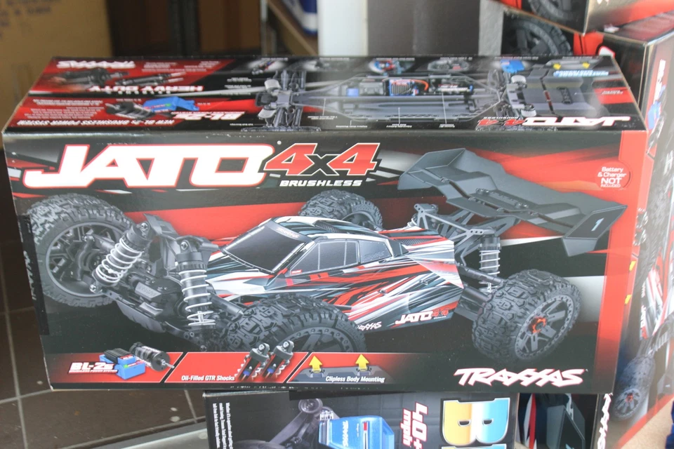 Traxxas 90154-4 SCHWARZ JATO 4x4 Brushless BL-2S Clipless HD BUGGY 1:8 NEU - Bild 3 von 4