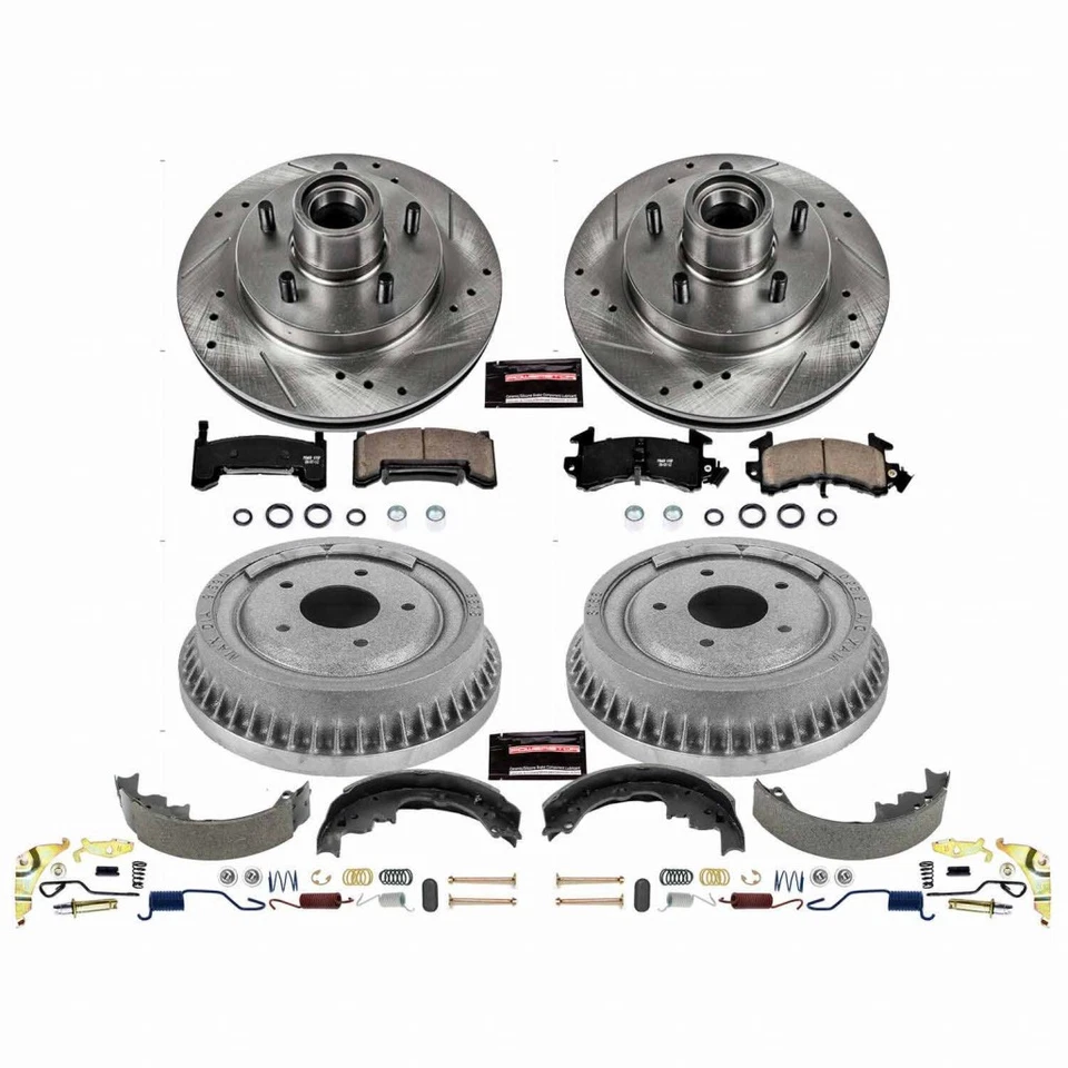Power Stop Brake Kit For Chevy El Camino 1982 1983 Front & Rear Z23 - Изображение 2 из 4