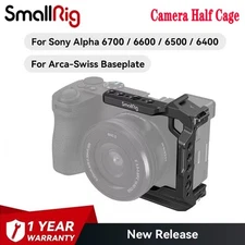 SmallRig Camera Half Cage for Sony Alpha 6700/6600/6500/6400 for DJI RS 2/ RSC 2