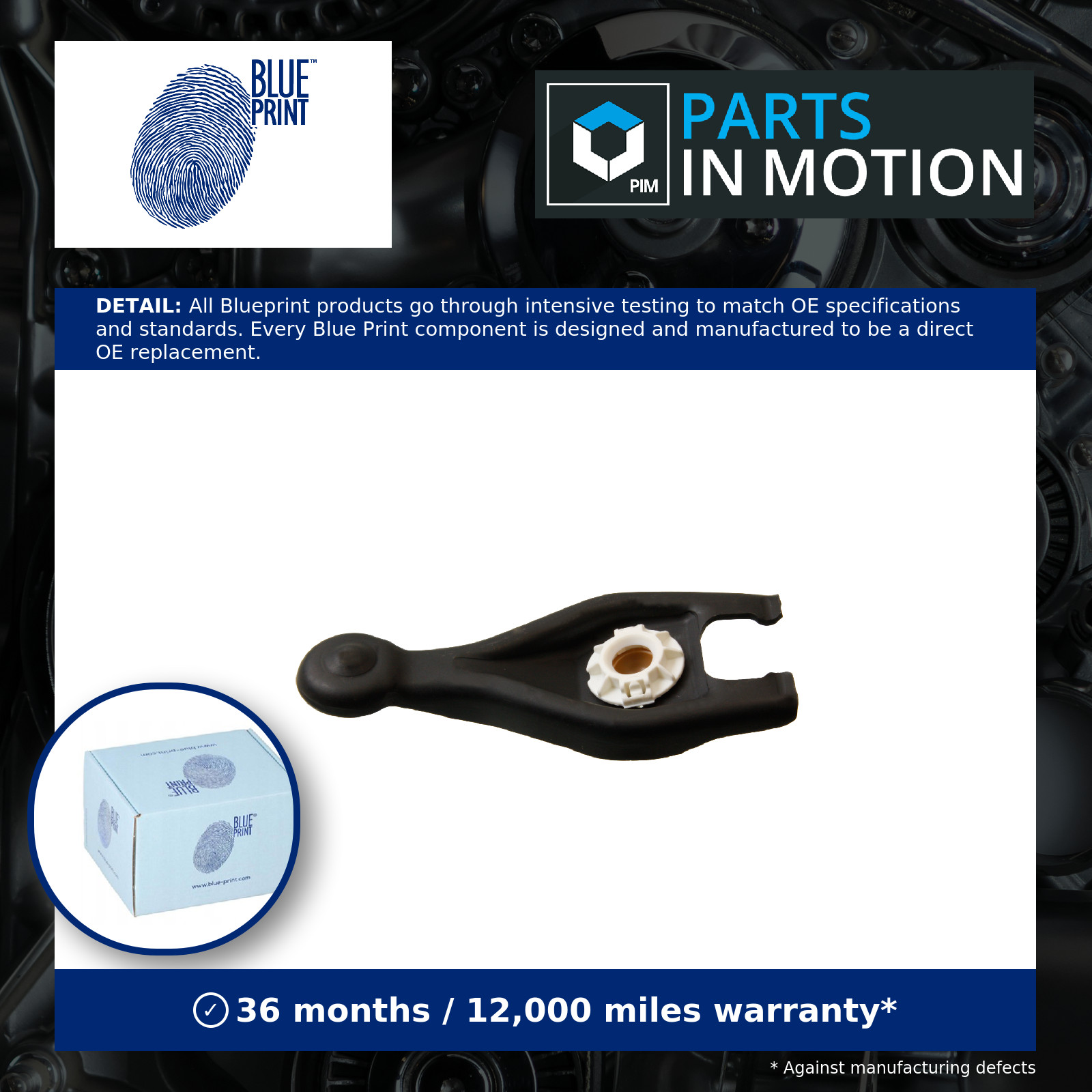 Clutch Release Fork / Lever fits CITROEN DS3 THP 1.2 1.6D 09 to 15 Blue Print - Image 31