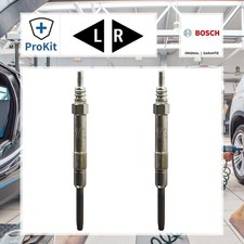 2x ORIGINAL® Bosch Glühkerze für Opel ZAFIRA / ZAFIRA FAMILY B ASTRA H
