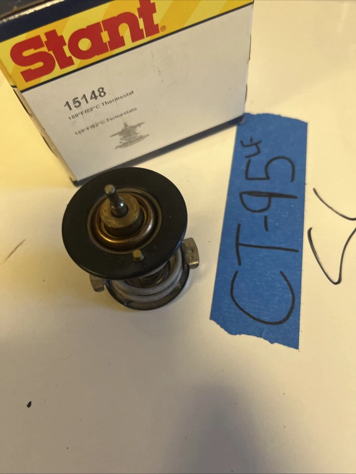 Termostato de refrigerante del motor Stant 15148 para Chevy Silverado 1500 LFX 2018-20 3,6 L Foto 2 de 4