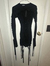 Two Piece Black Dress/Fashion Nova/Hot