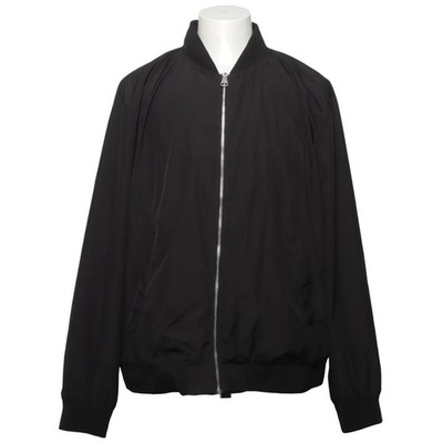 H&M, Bomberjacke, Herren, Größe: XXL, Schwarz, Elasthan/Polyester #XtV