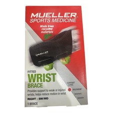 MUELLER Sports Medicine Fitted Wrist Brace Right or Left Sizes SM/MD or L/XL