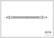 Flexible de frein Saab 900
