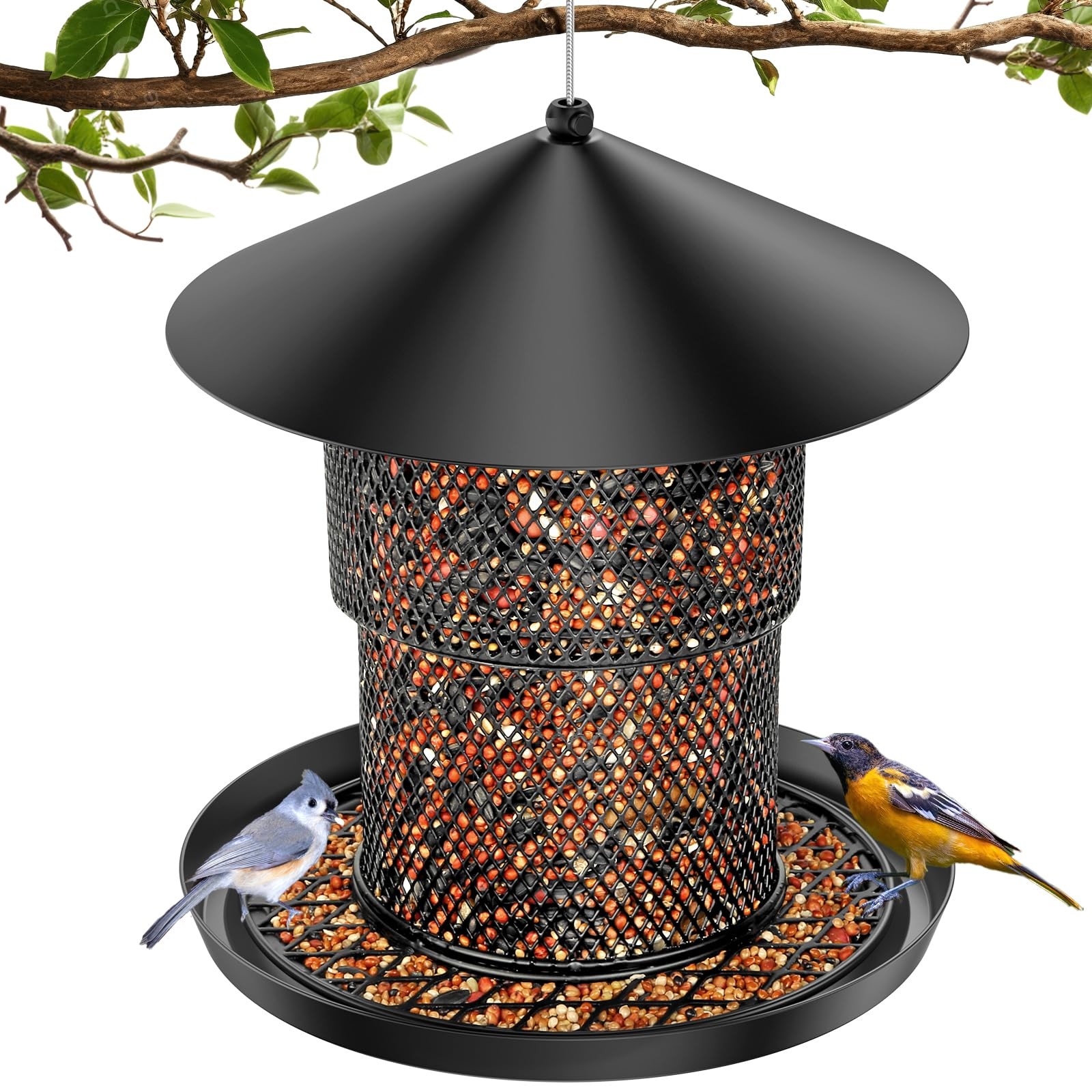 For Outdoor Hanging, No Mess No Spill - Birdfeeder For Outdo