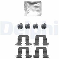 Delphi ZubehöRsatz Scheibenbremsbelag FüR Honda HR-V RU 1.5 1.6I-Dtec Civic X