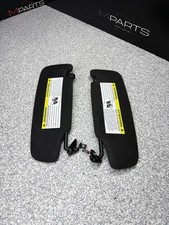 Porsche 718 Cayman Alcantara Sun Visor Visors Set Pair Gt4 Rs Gt4rs