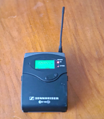 Sennheiser SK 100 G2 Taschensender Bodypack Sender kabellos 786-822 MHz schwarz
