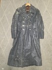 1OO% ORIGINAL WW2 GERMAN LUFTWAFFE OFFICER'S LEATHER GREAT COAT — photo 1