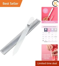 Durable Czech Crystal Nail File - Reusable Glass Filer for Effortless Nail Care
