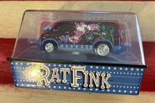 NEW Rat Fink '73 Dodge Cherry Bomb Van Ed Roth Auto World Limited HO Slot Car