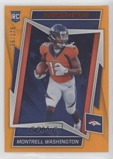 2022 Panini Rookies & Stars Orange 106/175 Montrell Washington #157 0h4v