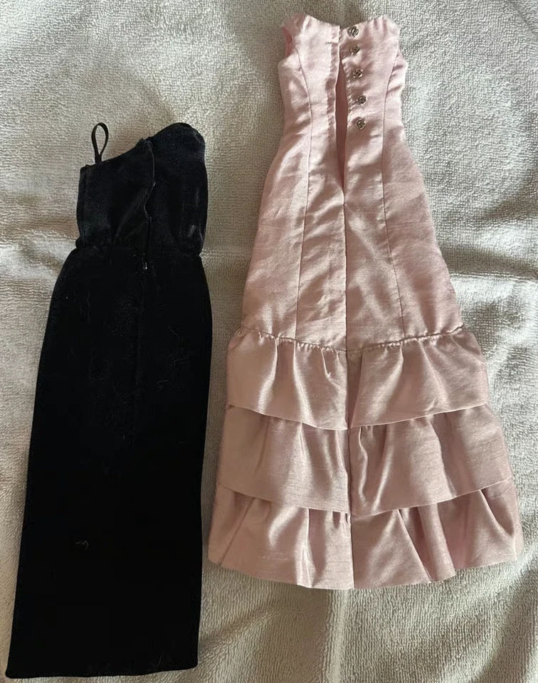 Franklin Mint Jackie Kennedy Vinilo Muñeca Trajes Vestidos Lote de 5 Conjunto Usado en Excelente Condición Foto 4 de 4