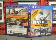 Sony PlayStation 4 PS4 Console Game - Sniper Elite III - Ultimate Edition #1447