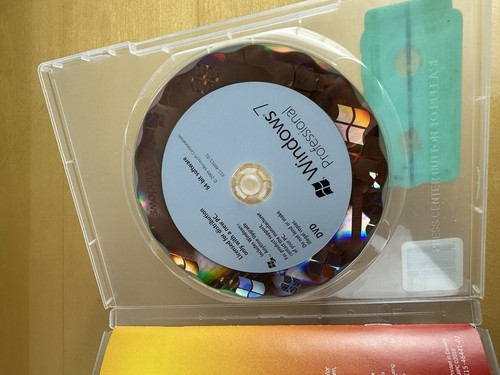 Microsoft Windows 7 Professional 64 SP1 Bit Full Version DVD with Product Key - Picture 4 of 5