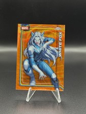 WHITE FOX 2026 TOPPS CHROME MARVEL COMICS #196 ORANGE WAVE REFRACTOR 14/25