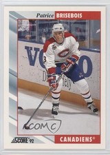 1992-93 Score Patrice Brisebois #388 0a4