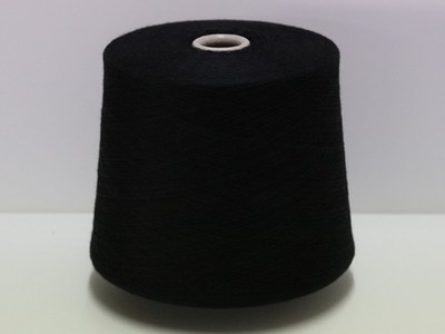 A30 (40 /kg) 1200g YORK REINE SCHURWOLLE MERINO EXTRAFEIN SCHWARZ (60/2) Zwirn
