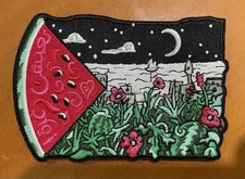 Gaza Palestine Flag Patch 4"
