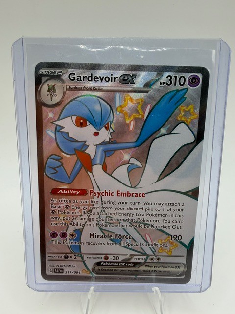 Shiny Gardevoir EX Pokmon Paldean Fates 217/091 Shiny Ultra Rare Mint |  eBay