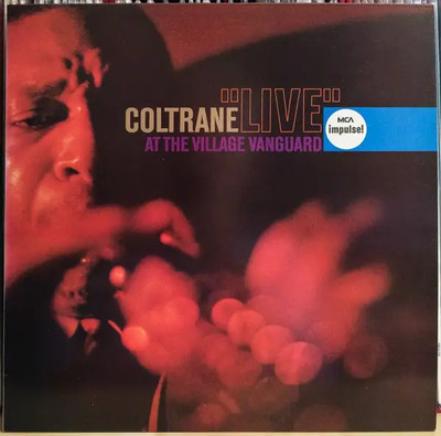 LP John Coltrane ''Live'' At The Village Vanguard NEAR MINT Jasmine Records