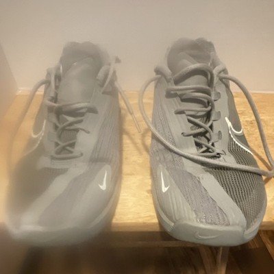 Nike React Metcon Gray Black White Low Top Athletic Sneakers Lace Up