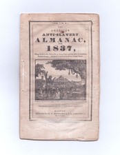 The American Anti-Slavery Almanac for 1837 - First edition