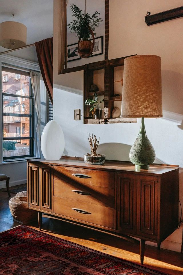 Vintage Oriental Hand-Knotted Carpet 3'11" x 8'0" Traditional Wool Area Rug - Image 2 of 4