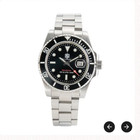 La Touraine Maritimer Men's 40mm Automatic Black Dial Date 200m Dive Watch — photo 1