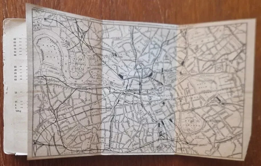 The Langham Hotel Guide, 1872, 3rd Edition, Paperback with Fold out Map - Image 4 of 4