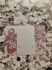 2017 Panini Contenders magenta Plate Le'Veon Bell /1