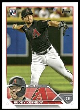 2023 Topps #135 Buddy Kennedy Arizona Diamondbacks Rookie