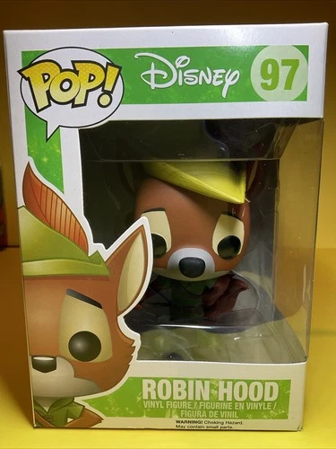 Funko Pop! Disney Robin Hood #97 Robin Hood RARE VAULTED OG RELEASE