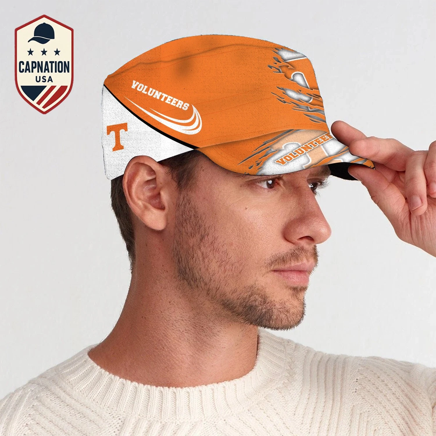 Tennessee-Volunteers Military Cap Trucker Hat Baseball Cap Army Cap