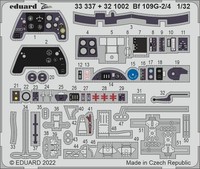 Eduard Accessories 33337 - 1:32 Bf 109G-2/4 For Revell - Neu