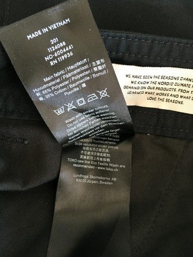Lundhags Feild pant mens outdoor trekking trousers size 36/size: 36 - Picture 8 of 11
