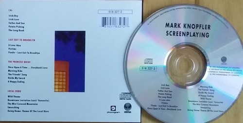 Mark Knopfler - Screenplaying 1993 Aussie 18 Track CD EX - Picture 2 of 2
