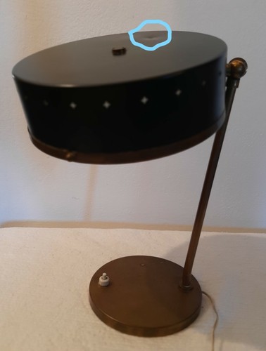 Vintage Design Fountain Art Stilnovo Max Ingrand Flos Gio Ponti Table Lamp - Picture 2 of 12