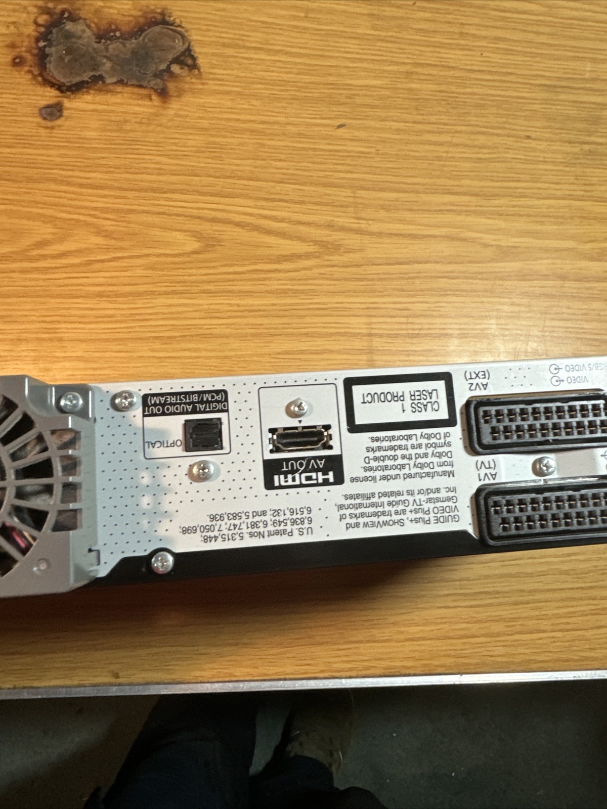 PANASONIC DMREX769 FREEVIEW+ DVD 1080P UP CONVERSION RECORDER 160GB