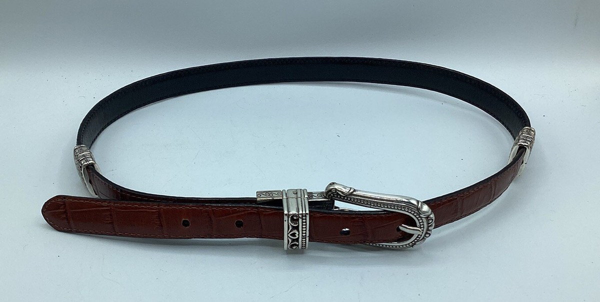 Brighton Black Suede Graduated Belt B30993 NEW Suede Belt - Black – Berg & Berg main image 2
