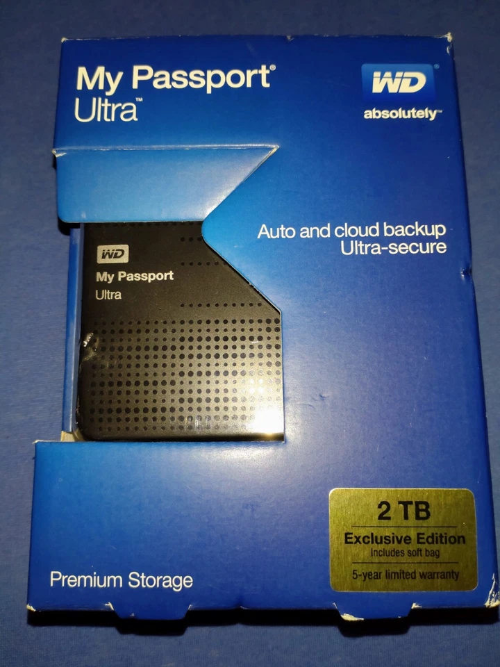 WD my passport ultra 2TB externe Festplatte 