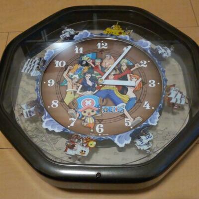 ONE PIECE Automaton Wall Clock W/ Box 4MH880-M06 Pirate Anime