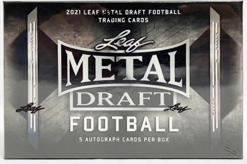 Leaf Football nfl Métal Draft Hobby Box 2021 - Photo 1/3