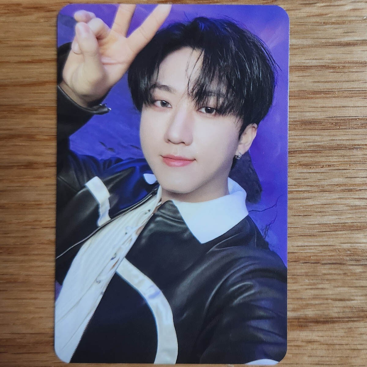 Changbin Official Photocard Stray Kids Rock Star Postcard Version