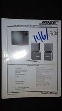 Bose Service Manual Acoustimass -500 Speaker System original repair book