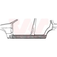 VAN Wezel Seitenschweller Rechts Passend FüR Ford Mondeo III Turnier BWY B5Y B4Y