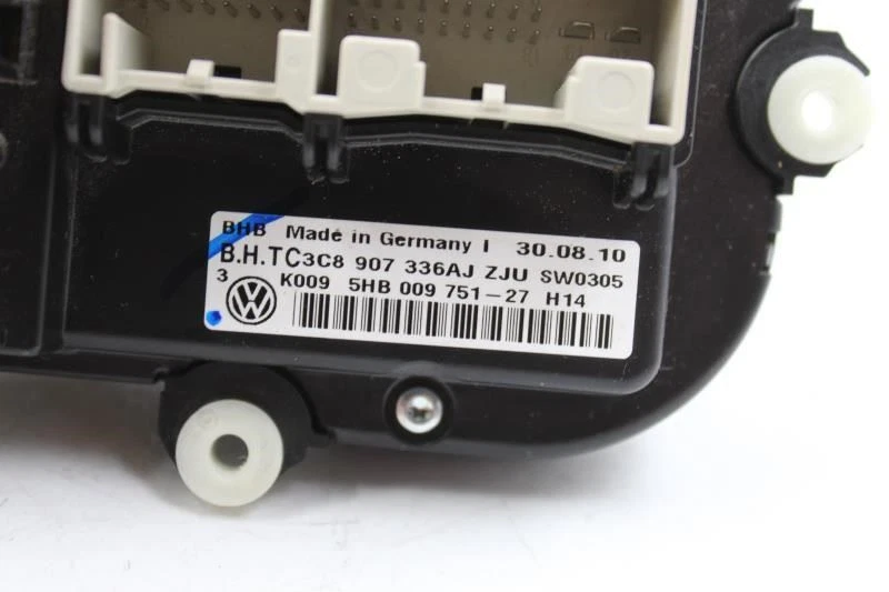 Однозонный климатический контроль температуры США 2010-2011 Volkswagen Golf от оригинального производителя No24734 - Изображение 3 из 4